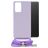 Mobilize Lanyard Gelly Samsung Galaxy A32 4G Flexibles TPU Handykette - Pastel Purple