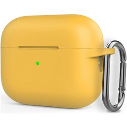 Mobigear Classic Apple AirPods Pro 2 Hülle Flexibles Silikon - Gelb