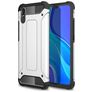 Mobigear Outdoor Xiaomi Redmi 9A Hülle Hardcase Backcover Stoßfest - Silber