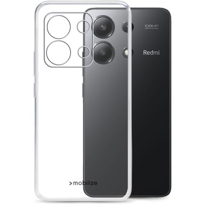 Mobilize Gelly Durchsichtig Xiaomi Redmi Note 13 4G Hülle Flexibles TPU Backcover - Transparent
