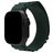 Mobilize Alpine Nylon Apple Watch Armband Dornschließe - 49/46/45/44 mm - Dunkelgrün