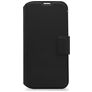 Decoded Detachable Wallet iPhone 14 Plus Hülle Echtes Leder Abnehmbare 2in1 Klapphülle Geldbörse - Schwarz