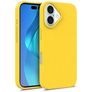 Mobigear Bio iPhone 16 Plus Hülle Umweltfreundliches Backcover - Gelb