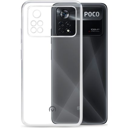 Mobilize Gelly Durchsichtig POCO X4 Pro 5G Hülle Flexibles TPU Backcover - Transparent