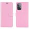 Mobigear Classic Samsung Galaxy A52 Hülle Klapphülle Geldbörse - Pink