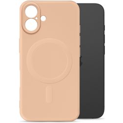 My Style Protective Flex iPhone 16 Plus MagSafe Hülle Flexibles TPU Backcover - Soft Pink