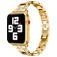 Mobigear Prague Edelstahl Apple Watch Armband Faltschließe - 49/46/45/44 mm - Gold