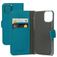 Mobiparts Saffiano Wallet iPhone 11 Pro Hülle Klapphülle Geldbörse - Türkis
