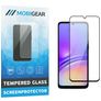 Mobigear Premium Samsung Galaxy A05 Panzerglas Gehärtetes Glas Displayschutz - Hüllenfreundlich - Schwarz