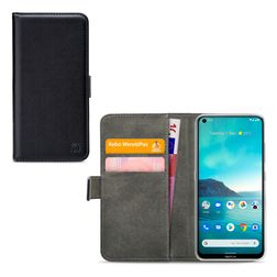 Mobilize Classic Gelly Wallet Nokia 3.4 Hülle Klapphülle Geldbörse - Schwarz