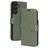 Mobiparts Classic Wallet Samsung Galaxy A25 Hülle Klapphülle Geldbörse - Stone Green