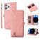 Mobigear Zipper iPhone 14 Pro Hülle Klapphülle Geldbörse - Roségold
