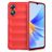 Mobigear Bumpy OPPO A17 Hülle Flexibles TPU Backcover - Rot
