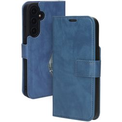 Mobiparts Classic Wallet Samsung Galaxy A35 Hülle Klapphülle Geldbörse - Steel Blue