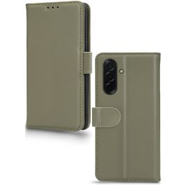 Mobilize Premium Gelly Wallet Samsung Galaxy A57 Hülle Klapphülle Geldbörse - Grün