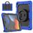 Mobigear RingGuard iPad 9 (2021) Hülle Kunststoff,Silikon Backcover + Ständer - Blau
