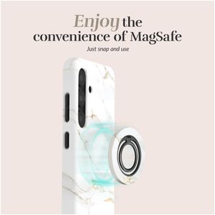 MIO Holder MagSafe Handy-Ring - White Marble Universal