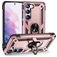 Mobigear Armor Ring Samsung Galaxy S23 Plus Hülle Hardcase Backcover Stoßfest mit Ringhalter - Roségold