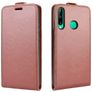 Mobigear Huawei P40 Lite E Hülle Flipcase - Braun
