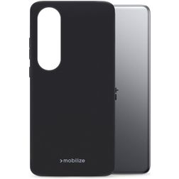 Mobilize Rubber Gelly OnePlus Nord CE 4 Lite Hülle Flexibles TPU Backcover - Schwarz