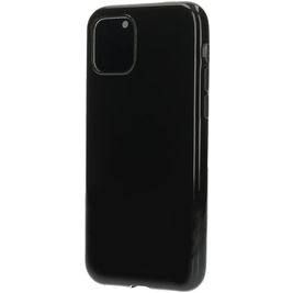 Mobiparts Classic iPhone 11 Pro Hülle Flexibles TPU Backcover - Schwarz