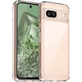 Mobigear Crystal Durchsichtig Google Pixel 8a Hülle Hardcase Backcover - Transparent