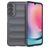 Mobigear Bumpy Samsung Galaxy A24 Hülle Flexibles TPU Backcover - Charcoal