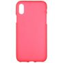 Mobigear Colors iPhone XS Max Hülle Flexibles TPU Backcover - Rot
