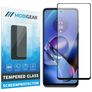 Mobigear Premium Motorola Moto G54 Panzerglas Gehärtetes Glas Displayschutz - Hüllenfreundlich - Schwarz