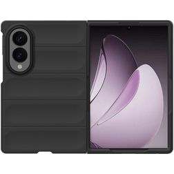 Mobigear Bumpy Samsung Galaxy Z Fold 8 TPU (flexibel) Backcover - Schwarz