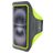 Mobiparts Comfort Fit Handyhalterung Joggen iPhone 16 Sporthülle Neopren Sportarmband - Neon Green