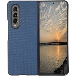 Mobigear Race Samsung Galaxy Z Fold 3 Hülle Flexibles TPU Backcover - Blau