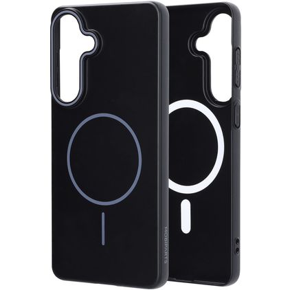 Mobiparts Slim Line Samsung Galaxy S26 Plus MagSafe Hülle Hardcase Backcover - Onyx Black