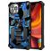Mobigear Armor Stand iPhone 13 Pro Max Hülle Hardcase Backcover Stoßfest mit Ständer - Blau