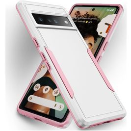 Mobigear Heavy Armor Google Pixel 7 Pro Hülle Hardcase Backcover Stoßfest - Weiß