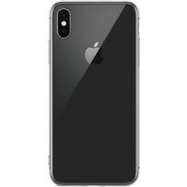 Mobigear Ultra Thin Durchsichtig iPhone XS Max Hülle Flexibles TPU Extra Dünn Backcover - Transparent