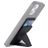 Mobigear Folding Snap-On Kartenhalter - 3 Karten - MagSafe-kompatibel - Schwarz