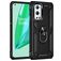 Mobigear Armor Ring OnePlus 9 Pro Hardcase Backcover Shockproof mit Ringhalter - Schwarz