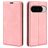 Mobigear Retro Slim Google Pixel 10 Hülle Klapphülle Geldbörse - Pink