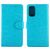 Mobigear Wallet OPPO A52 Hülle Klapphülle Geldbörse - Blau
