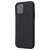 Mobigear Rubber Touch iPhone 12 Silikon Hülle Backcover - Schwarz