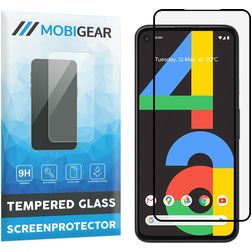 Mobigear Premium Google Pixel 4a Panzerglas Displayschutz - Hüllenfreundlich - Schwarz