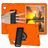 Mobigear Ruggedized iPad 11 (2025) Hülle EVA Schaum Backcover + Ständer - Orange