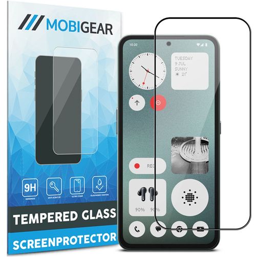 Mobigear Premium Nothing CMF Phone 1 Panzerglas Displayschutz - Hüllenfreundlich
