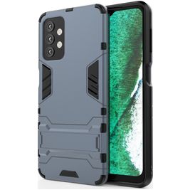 Mobigear Armor Stand Samsung Galaxy A32 5G Hülle Hardcase Backcover Stoßfest mit Ständer - Blau Mobigear Armor Stand Samsung Galaxy A32 5G Hülle Hardcase Backcover Stoßfest mit Ständer - Blau