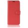 Mobigear Classic OnePlus 6 Hülle Klapphülle Geldbörse - Rot