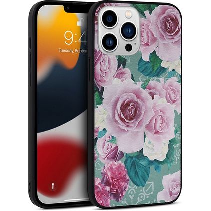 Mobigear Flowers iPhone 14 Plus Hülle Hardcase Backcover - Model 1