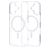 Mobiparts Hardcover Durchsichtig iPhone 16 MagSafe Hülle Hardcase Backcover - Transparent