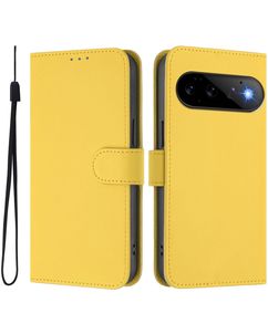 Mobigear Urban Wallet Google Pixel 11 Hülle Klapphülle Geldbörse - Lemon Yellow