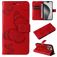 Mobigear Butterfly iPhone 16 Pro Max Hülle Klapphülle Geldbörse - Rot